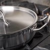 Stainless Steel Cookware Set With 3 Qt. Saucier, 3 Qt.