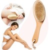 Cepillo Corporal de Bambú para Exfoliación en Seco y Masaje