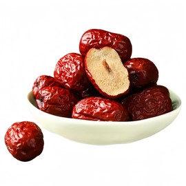 Perfect dates,Jujube dates，jujubes,17.6 oz (500 g) - Whole dates for baking, cooking, and snacking, sweet, chewy, and delicate in a jar。