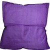 16 Recycled Sari Cushion Covers 40 cm Indian Moroccan Purple