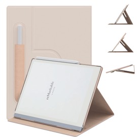 DONGZHU Case for Remarkable 2 Paper Tablet 10.3 Inch (2020 Released), Touch Feeling Thin, Lightweight and Intelligent Folio Case for Remarkable 2 Paper Tablet (Rose Gold)
