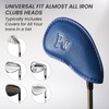 Golf Club Headcovers Iron Synthetic Leather Deluxe Value 12 Pack