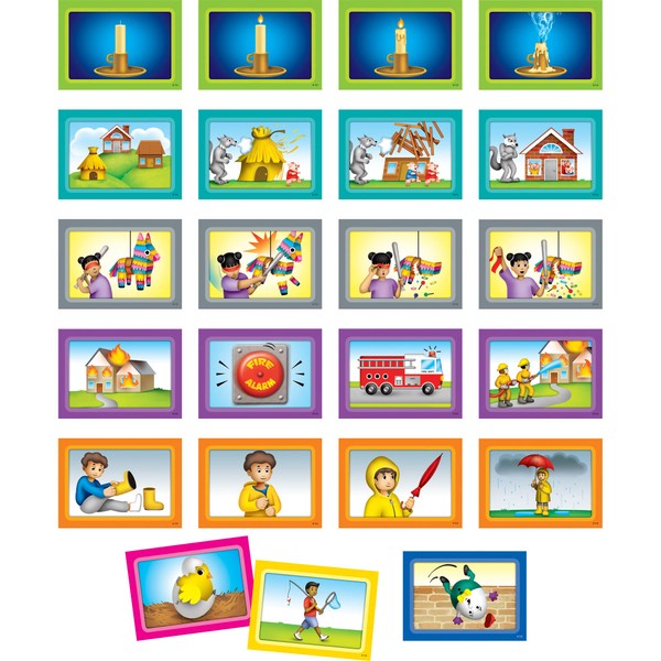 Teacher Created Resources 4-Scene Sequencing Pocket Chart Cards (TCR20848)