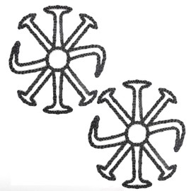 Cycling Silicone Inner Pad，Foam Padding Pad, 2pcs Liner Inner Pads Replacement，Hard Hat Inner Pad Safe Helmet Pad Riding Helmet for Scooter Skateboard Bike Motorcycle Cycling Sport (Black)