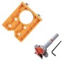 Shallho 35 mm Hinge Hole Opener Hole Locator Template Adjustable
