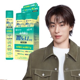 Chong Kun Dang Kaekononi Stick Hangover Reliever 18g Pear Apple, 10 sachets, 1 piece / 종근당 깨노니 스틱 숙취해소제 18g 배사과, 10포, 1개
