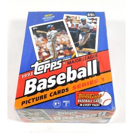 1993 Topps Baseball Series 1 Trading Card Box