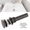 Stainless Steel Bathroom Sink Drain Rustproof Anti Clog Pop Up