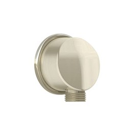 PROFLO PFSAWE01 Wall Mounted Supply Elbow for 1/2" Hand Shower Hose Connection - Brushed Nickel