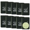 BOJVESH 10 Pack Waterproof Notebook, 3x5 inch Pocket Notepad, All