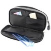 Sunstar Stationery Outdoor Pencil Case, 2 Rooms, Black S1414690