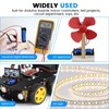 SDTC Tech 2-Pack 3.7V 18650 Battery Holder with Extend Button