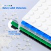 MANNIDOO Peel-and-Stick Baseplates, 10 Packs 10" x 10“ Classic Adhesive