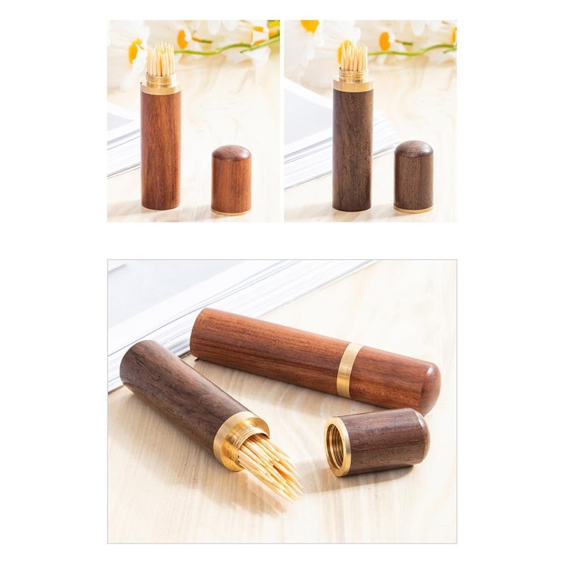 Toothpick Holder - Convenient portable toothpick holder, toothpick case, great