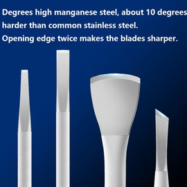 Ingrown Toenail Removal Kit, Pedicure Tools Kit Professional Knife Set Stainless Steel Ingrown Toenail Tool Foot Care Tools Nail Cuticle Remover, 4Pcs Set