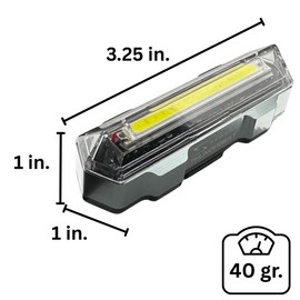Serfas Thunderbolt 2.0 Headlight Bicycle Night Riding 6 Modes 120 Lumens