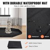VEVOR Foldable Metal Dog Exercise Pen, Pet Playpen Dog Fence