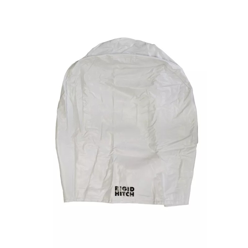 Rigid Hitch RV Tire Covers, 27"- 29" Diameter, Arctic White,