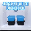 SILKORA - Extra Large Ice block Mold, Shape 2,5 Lbs
