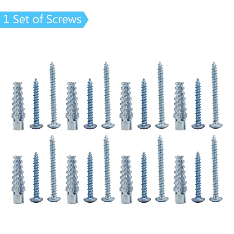 Stcockis Retractable Baby Gate Hardware, Pet Gate Replacement Parts Kit,