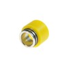 Armerah 810 Drip Tip eCig Mouthpiece Short/Wide Coloured-POM/Stainless-Steel Single Yellow