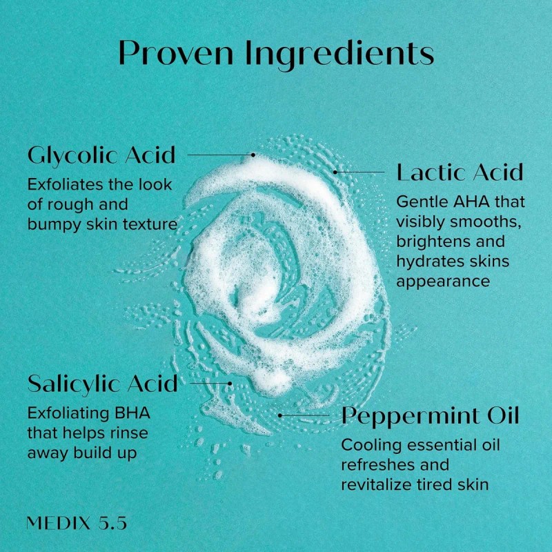 Medix 5.5 Gel Exfoliante De Ácido Glicólico + Ácido Láctico