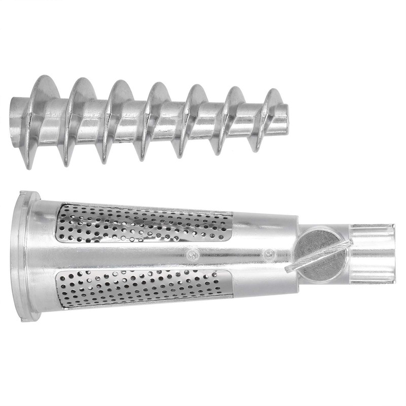 Efficient meat grinder tomato juicer spare parts removable screw shaft