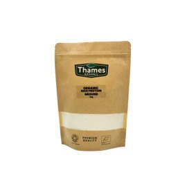 Thames Organic Organic Rice Protein Ground: Premium Plant-Based Protein for Health & Fitness Enthusiasts - Vegan-Friendly 1kg