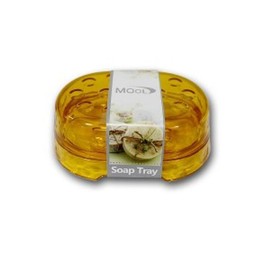 Water drop lid soap box bathroom soap stand Soap Case Green 2ea