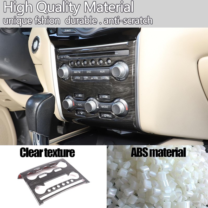 Central Control Air Conditioning A/C Panel Cover Trim Compatible with
