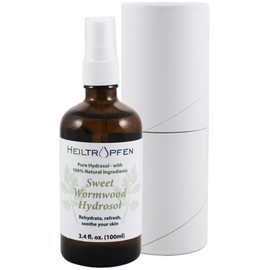 Sweet Wormwood Hydrosol - Hydrolat 3.4 fl. oz. - 100 ml | 100% Natural ingredients Hydrolate | Rehydrate Refresh Soothe your skin | Heiltropfen®