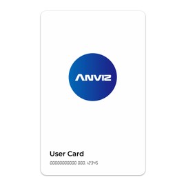 Anviz 10 Pack Proximity RFID Card, 125kHz EM Card, Time Clock Card, Employee Badge, Keyless Access Control, for Clock in and Out and Access Control System, Read only(3.3" x 2.1")