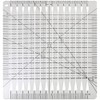 Yieidui 1 Piece 5 in 1 Quilt Cutting Ruler Charming