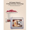 Electric Meat Grinder, Sausage Stuffer with 3 Sausage Tubes, 2