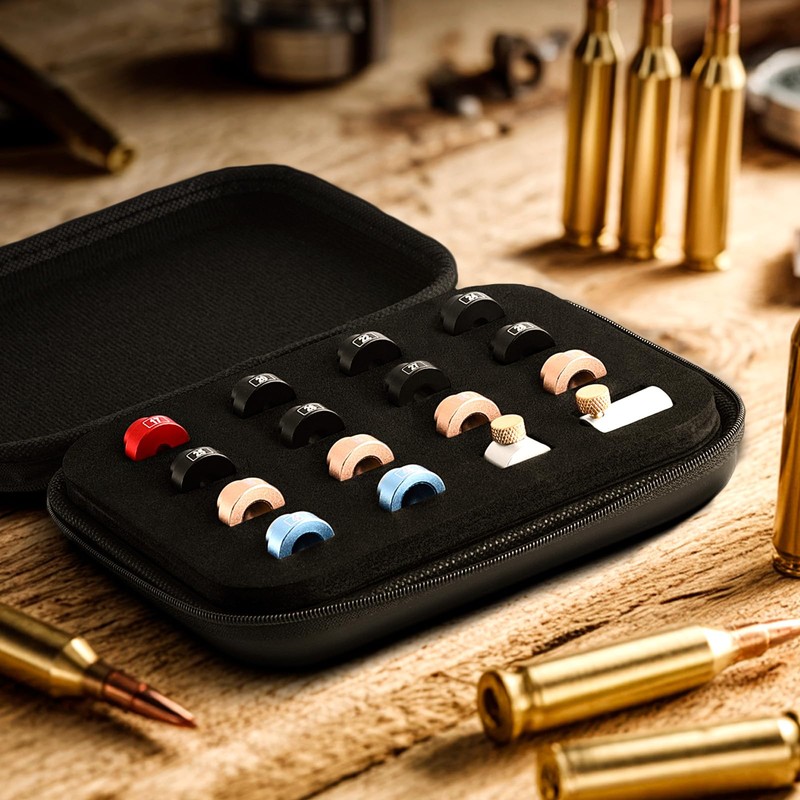 HAWKHONOR Bullet Comparator Kit, Includes 14 Inserts & 1 Comparator