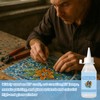 Mosaic Tile Epoxy Adhesive - Non-Toxic Fast-Acting Glue for Crafts,
