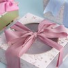 CHUQING Ribbon Wedding Gift Ribbon Wide Blue Gray 1 Roll
