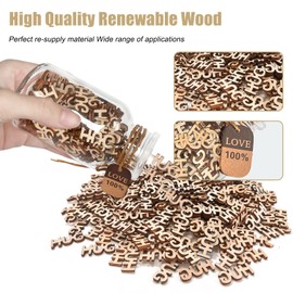 Jar of Hugs,Hugs to Give, Hug Wooden Cutouts Letter Piece DIY Bag of Hugs Gift for Family, Funny Gifts for Christmas, Valentine's Day, Birthday Day, Holiday.