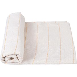 Zuaooz 80"x40" Inch Premium Large Tufting Cloth with Marked Lines, Cotton Punch Needle Fabric Monks Cloth for Rug Tufting Tufting Gun, Embroidery Fabric for Punch Needle DIY Craft Decoration