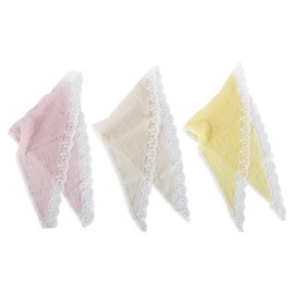 Leadigol Lace Crochet Silk Wrap Scarf,Hair Band Neckerchief Scarves Collocation Clothing Accessories Long Bandanas Shawl Scarf Accessories Ribbon Headscarf Bag Scarfs Accessories Lace Scarf, Yellow, size