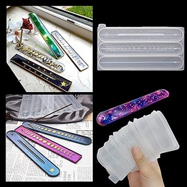 Molde de silicona para quemador de incienso para soporte de incienso de resina, moldes de resina epoxi, varillas de incienso, molde de silicona, herramientas para hacer manualidades (solo moldes)
