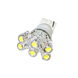 Aya LED Workshop Nissan Notebook Aura e-POWER E13 Series LED Luggage Lamp, LED Nichia T10, 1 Piece, Compatible with Hybrid Vehicles, Made in Japan, 3 Years Warranty (Luggage Lamp, 6 Rounds Type)