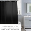 Bath Bliss Heavy Shower Curtain Liner, 12 Rust Resistant Metal