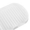 Counter Silicone Drainage Tray Food Grade Skid Resistance Frosted Bottom