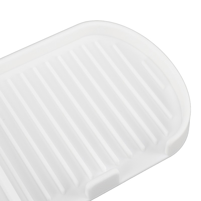 Counter Silicone Drainage Tray Food Grade Skid Resistance Frosted Bottom
