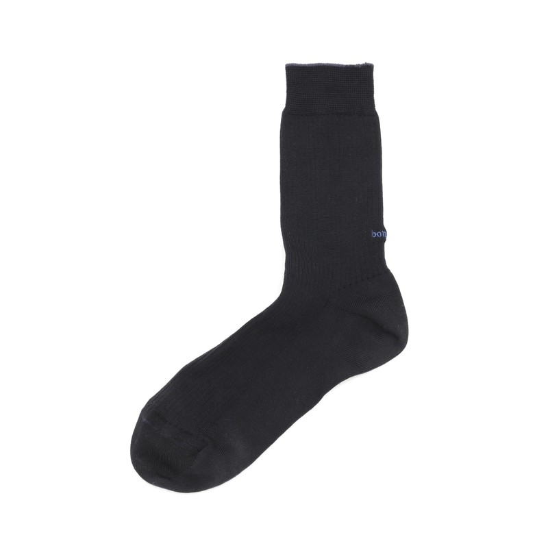 Human Woman 077-5197200 Embroidered Mid Socks, Women's,, 010_black, Free size