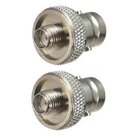 QLXHBOT 8Pcs SMA Female to BNC Female Convert Adapter for Two Way Radio BaoFeng UV-5R FD-880