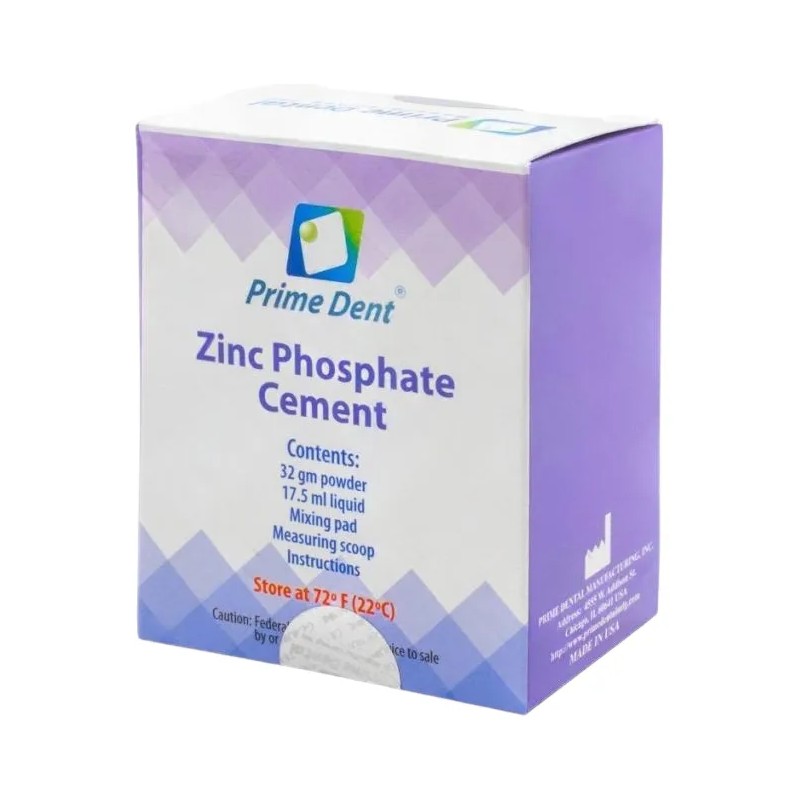 Cemento Dental Fosfato De Zinc Prime Dental