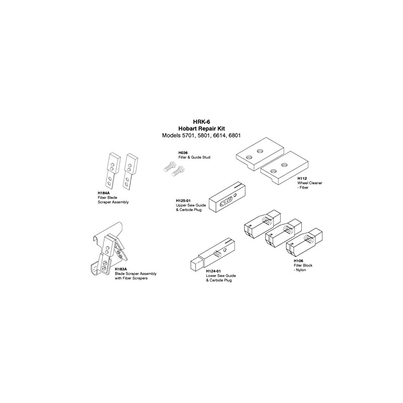 National Band Saw Repair Kit - Compatible with Hobart Models