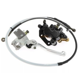 ALTAYE Front Brake Master Cylinder Caliper & Hose Assy For Kawasaki KX100 1997-2021